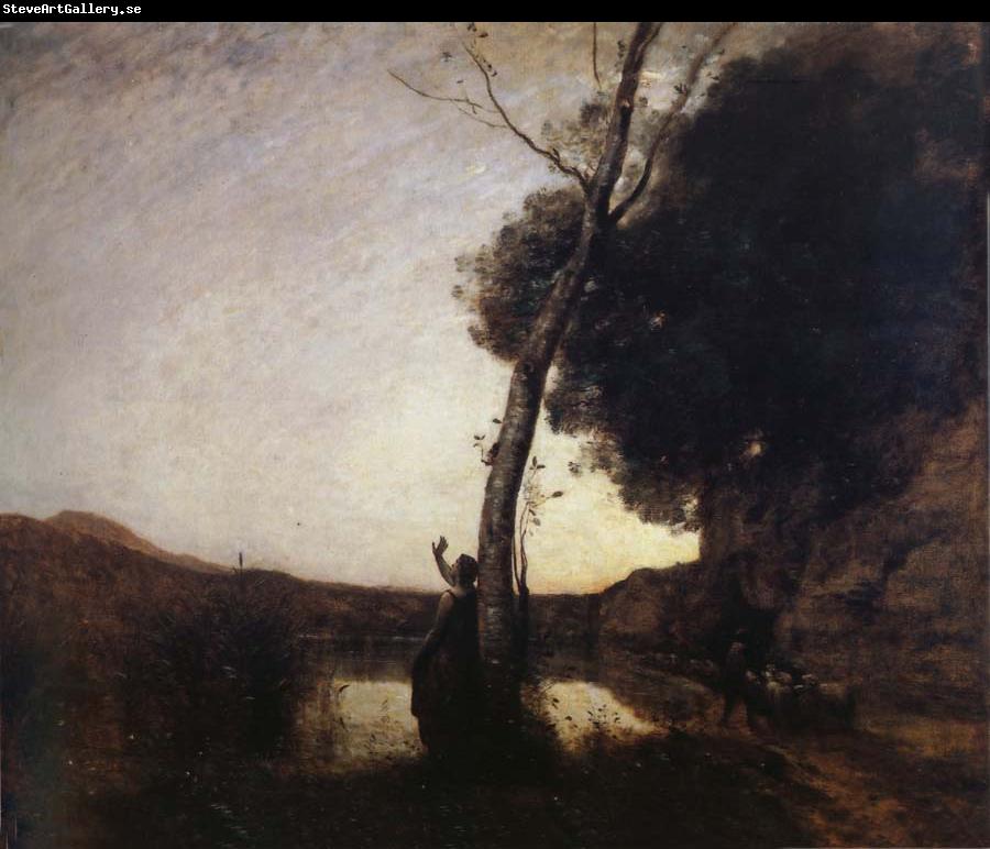 Corot Camille The morning star